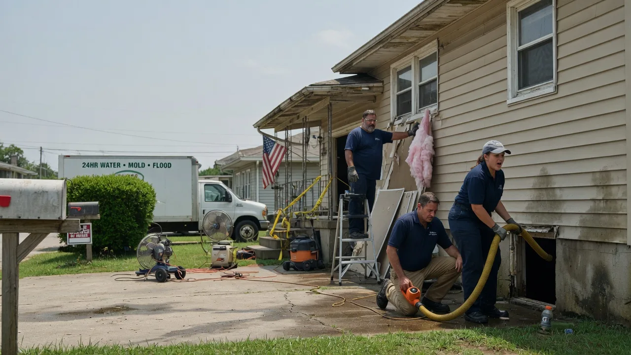 Water Damage Repair in Bradfordwoods, PA near me